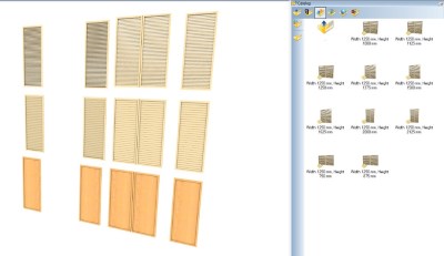 Katalog mit Fensterläden