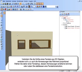 Fenster skalieren, Größe ändern
